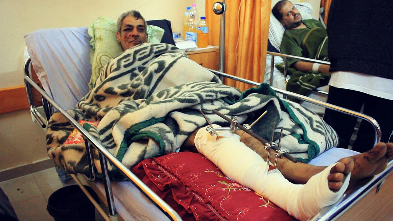 صورة أرشيفية: صورة قديمة لمستشفى الشفاء، لا توثق بالضرورة الواقعة