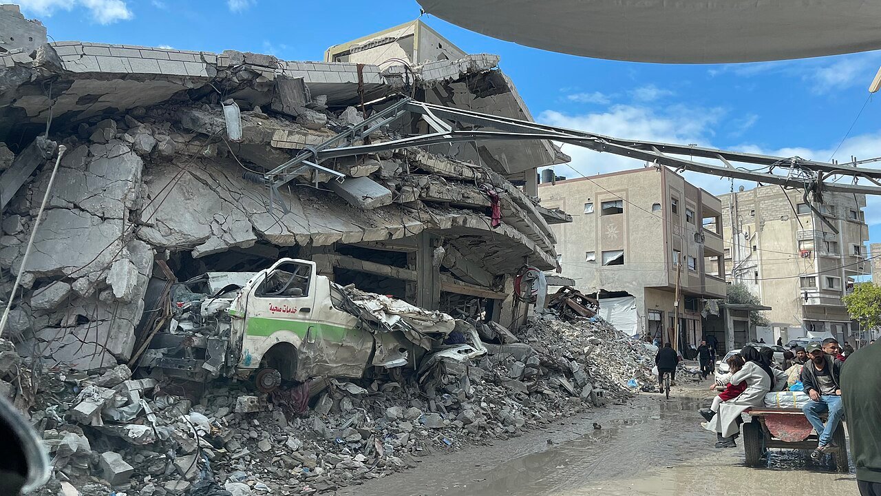 صورة من غزة في فبراير 2025، أرشيفية لا تمثل محطة كهرباء بعينها
