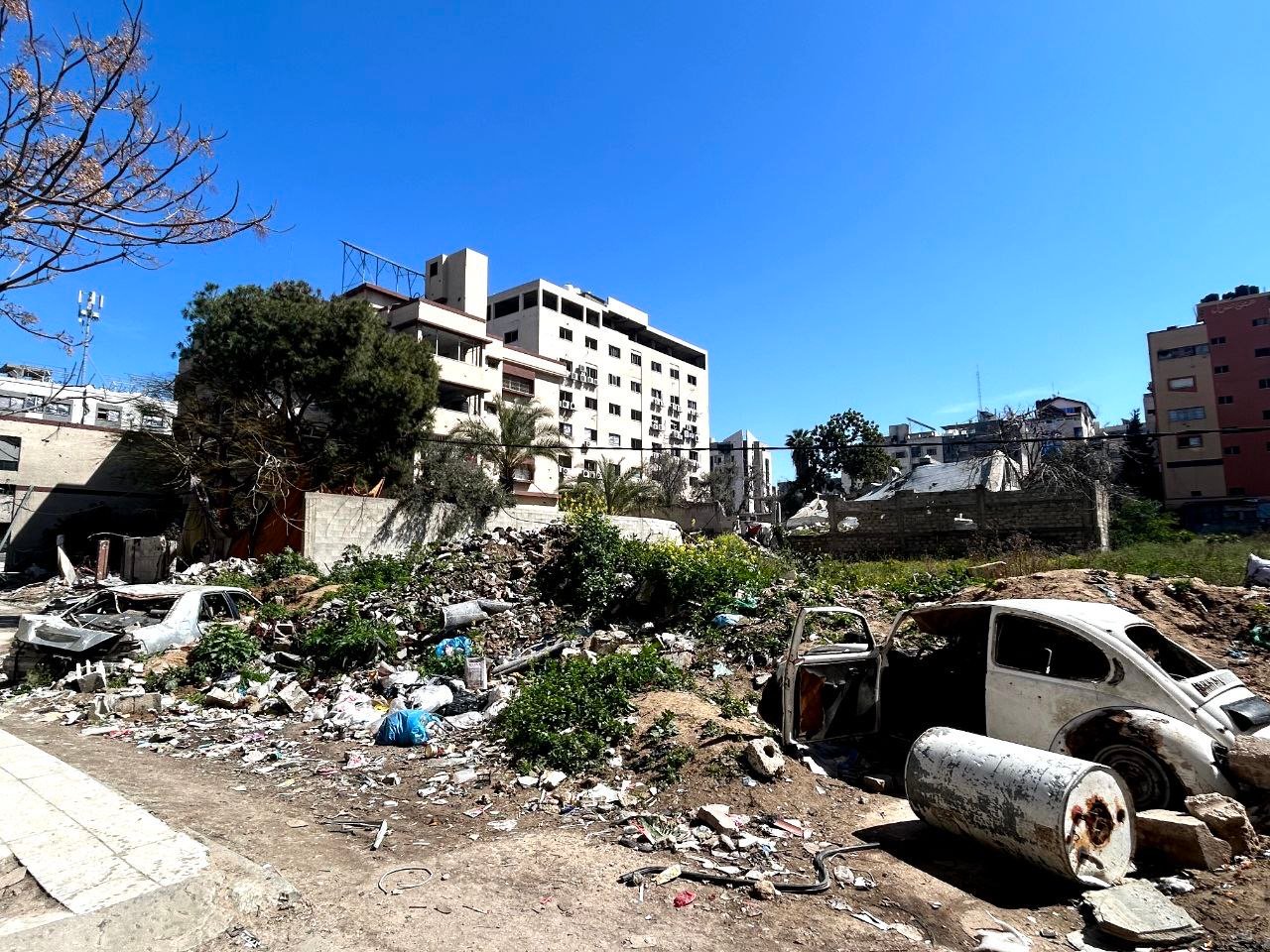 صورة أرشيفية توضيحية من قطاع غزة، لا توثق الواقعة الواردة بالمقال